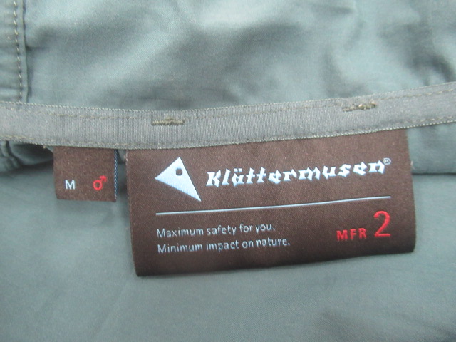 KLATTERMUSEN（クレッタルムーセン）  Sif Zip Hood Jacket