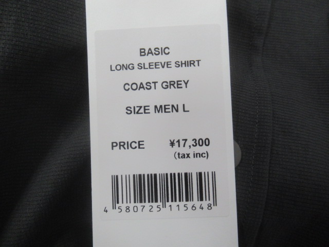 RIDGE MOUNTAIN GEAR（リッジマウンテンギア）  Basic Long Sleeve Shirt 2025