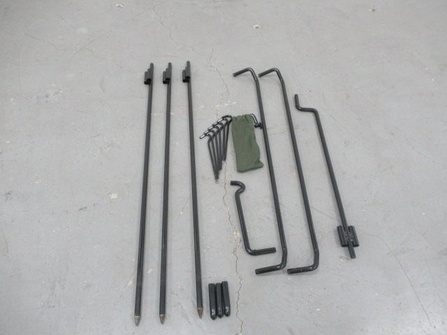 QUICKCAMP（クイックキャンプ）  焚火陣幕 焔 homura カーキ QC-WS