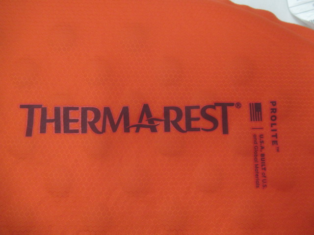 THERMAREST（サーマレスト）  プロライト S