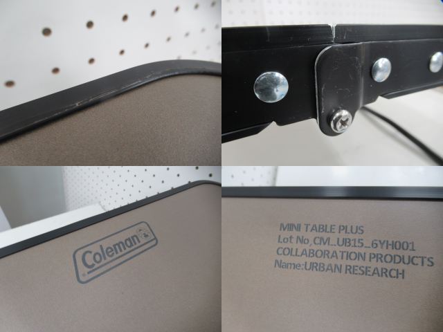 Coleman（コールマン）  アーバンリサーチ別注 ミニテーブルプラス コヨーテ