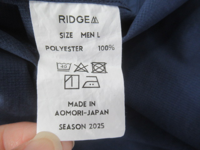 RIDGE MOUNTAIN GEAR(リッジマウンテンギア) Basic Long Sleeve Shirt 2025