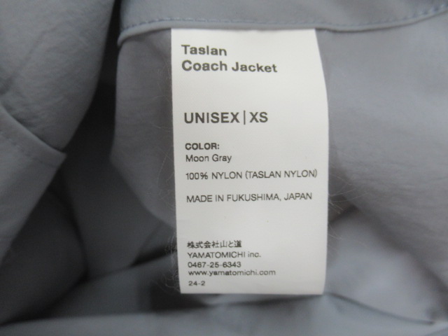 山と道  Taslan Coach Jacket