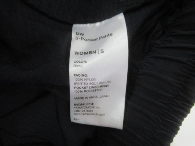 山と道  DW 5-Pocket Pants レディース