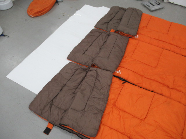 Snow Peak(スノーピーク) 封筒型化繊シュラフ3点セット