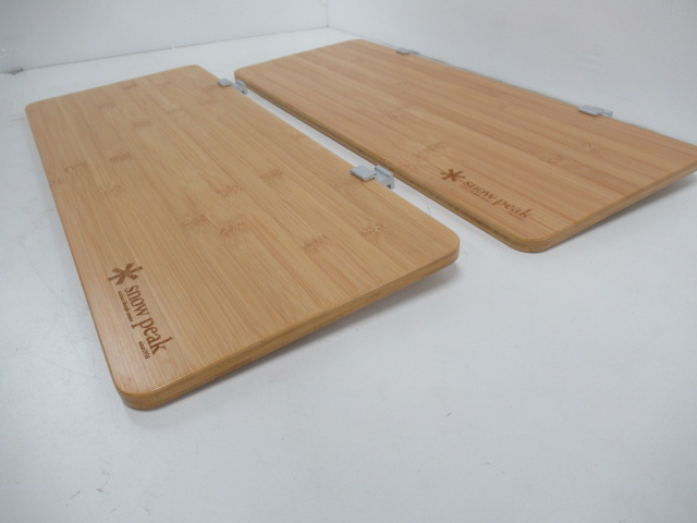 Snow Peak(スノーピーク) スライドトップロングハーフ竹2枚セット 1