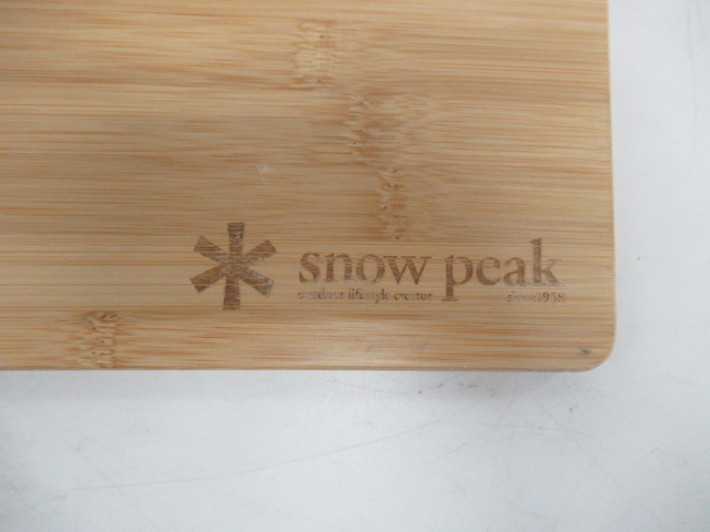 Snow Peak（スノーピーク）  ウッドテーブル W竹 2