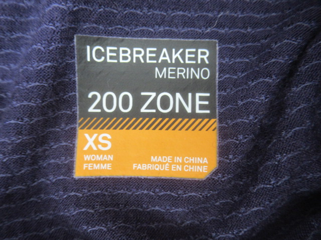 icebreaker(アイスブレーカー) W 200 ZONE LS HALF ZIP