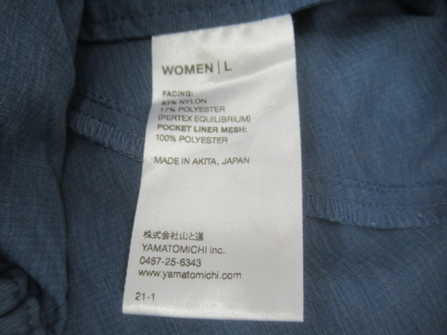 山と道  5-Pocket Shorts Light レディース