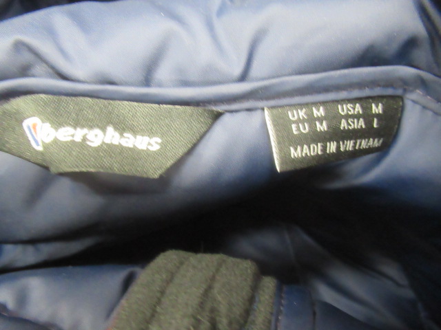 berghaus（バーグハウス）  コンバスト ダウンジャケット