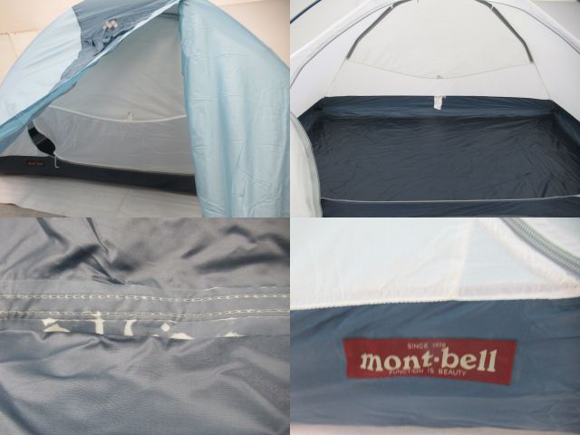 mont-bell（モンベル）  クロノスドーム2型+グラウンドシート