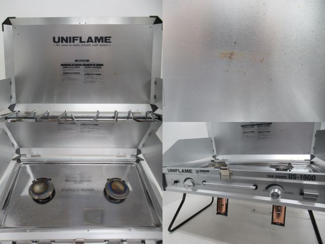 UNIFLAME（ユニフレーム）  ツインバーナー US-1900 収納ケースセット