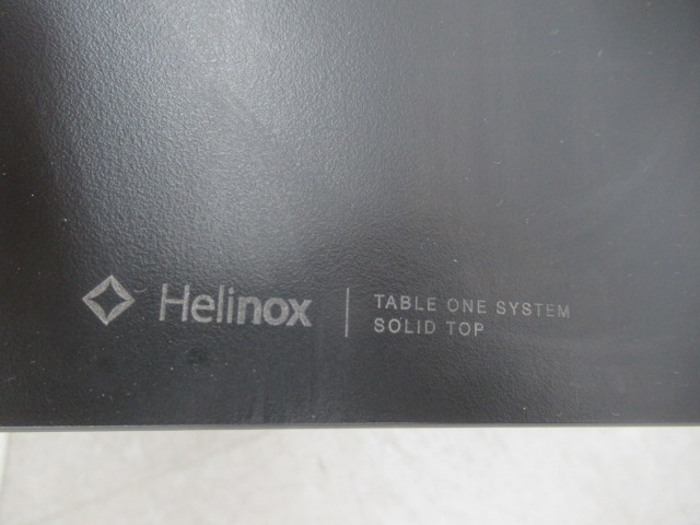 Helinox（ヘリノックス）  テーブルワン ソリッドトップ ブラック ヘリノックス