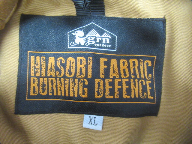 grn outdoor(ジーアールエヌ) HIASOBI CAMPER JACKET GO201Q