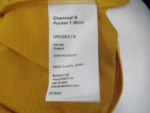 山と道 Chemical B Pocket T-shirt