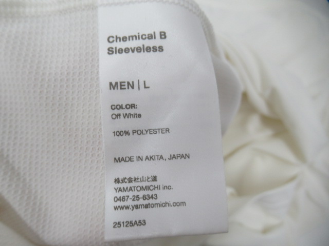 山と道 Chemical B Sleeveless