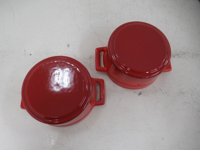 その他ブランド  LAVA ラウンドキャセロール 10cm 2点セット