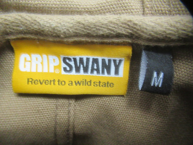 GRIP SWANY（グリップスワニー）  ファイアプルーフキャンプパーカ コヨーテ M GSJ-51