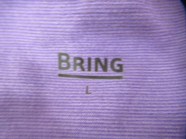 BRING（ブリング）  WUNDERWEAR スリーブレス Purple