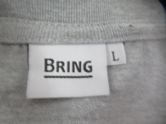BRING（ブリング）  DRYCOTTONY ロングスリーブTシャツ