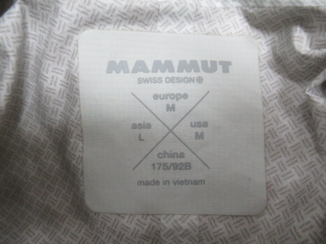 MAMMUT(マムート) マイクロレイヤージャケット AF
