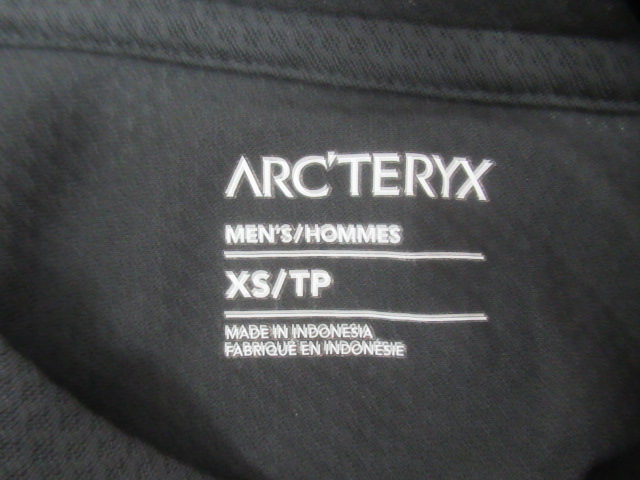 ARC'TERYX(アークテリクス) ヴェロックス クルー シャツ ブラック