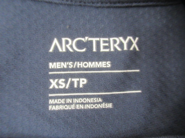 ARC'TERYX（アークテリクス）  ヴェロックス クルー シャツ ネイビー
