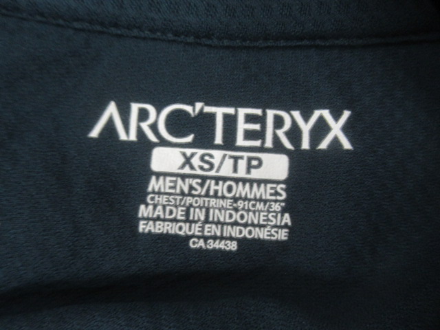 ARC'TERYX(アークテリクス) ヴェロックス クルー シャツ ネイビーブラウン グリーン