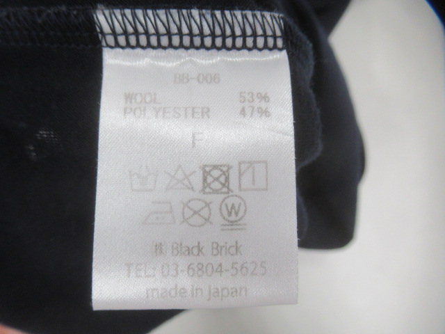 BLACK BRICK(ブラックブリック) Hybrid Merino Cover Sleeveless