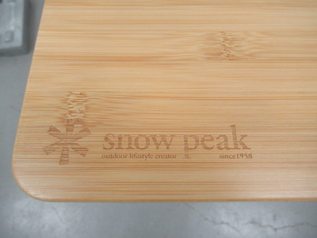 Snow Peak（スノーピーク）  ワンアクションテーブル竹