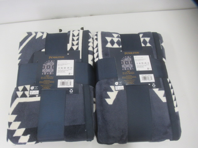 PENDLETON（ペンドルトン）  大判ひざ掛け リバーシブル 127cm×177cm セット