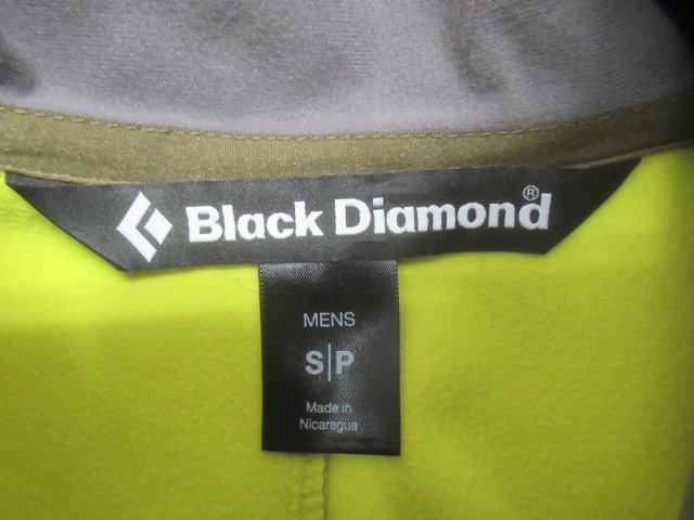 Black Diamond（ブラックダイヤモンド）  ソフトシェルジャケット メンズ