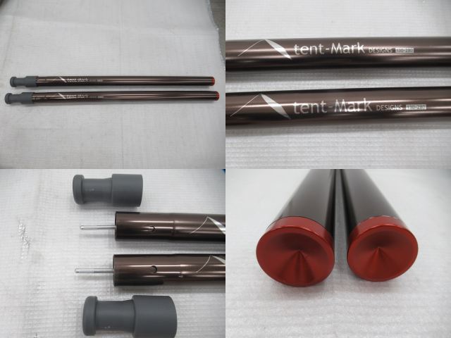 tent-Mark DESIGNS(テンマクデザイン) 焚火タープ コットンヘキサM・ポールセット