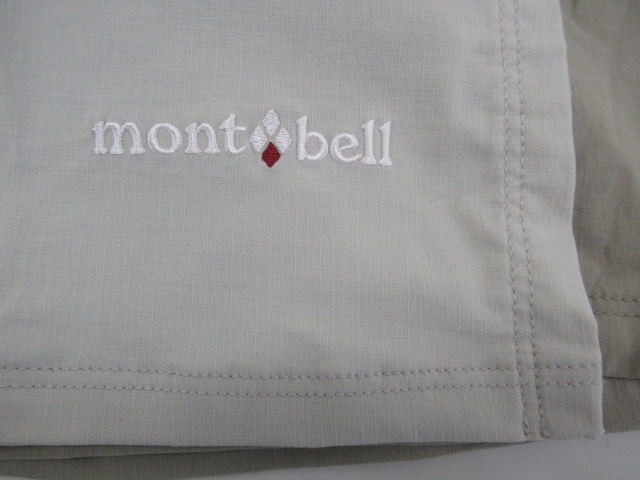 mont-bell（モンベル）  ストレッチ O.D.ラップショーツ ベージュ