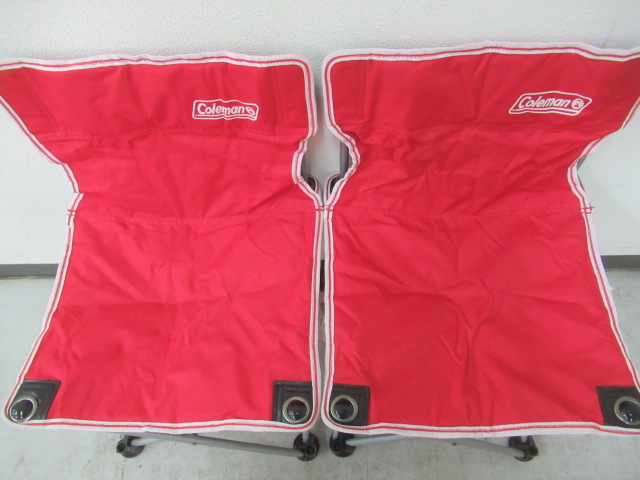 Coleman（コールマン）  コンパクトクッションチェア レッド