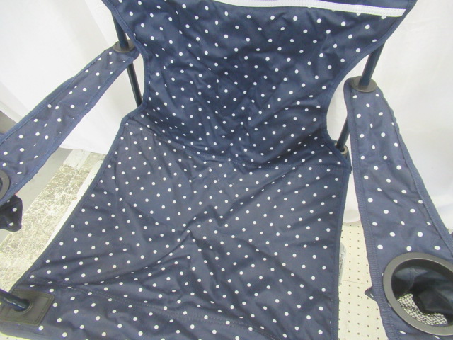 Coleman(コールマン) アクションチェア ネイビードット 2脚セット