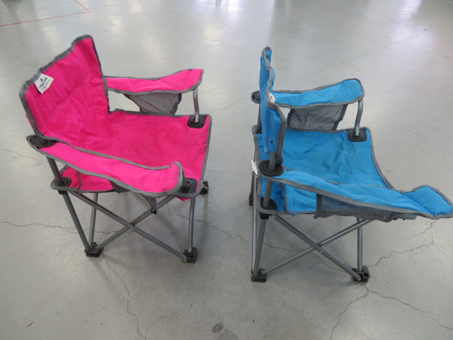 ノーブランド  キャンピングフィールド ミニアームレストチェア2脚セット