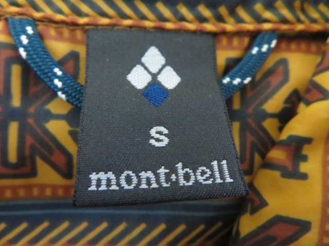 mont-bell（モンベル）  ウインドブラストプリントパーカ メンズ
