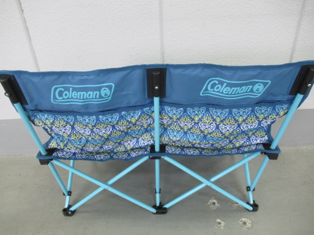 Coleman（コールマン）  ファンチェアダブル フォリッジブルー(1)