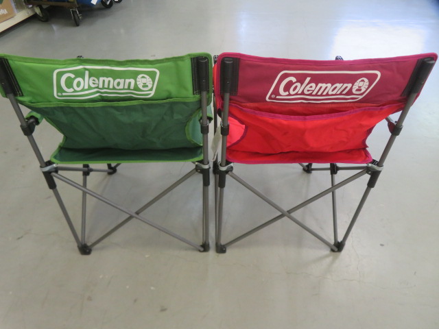 Coleman（コールマン）  カップホルダー付きスリムチェア 2脚セット