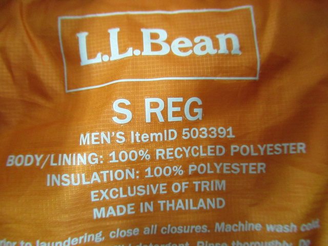 その他ブランド  L.L.Bean 中綿ジャケット メンズ
