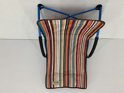 LOGOS（ロゴス）  ストライプあぐらチェア 73173016