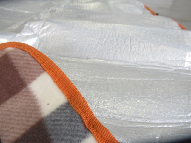 Coleman（コールマン）  フリースチェアカバー ブラウンチェック セット