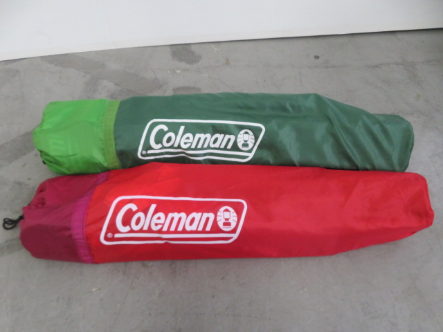 Coleman（コールマン）  カップホルダー付きスリムチェア 2脚セット