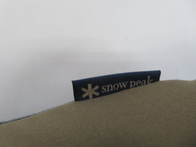 Snow Peak（スノーピーク）  ローチェアブランケット カーキ (1)