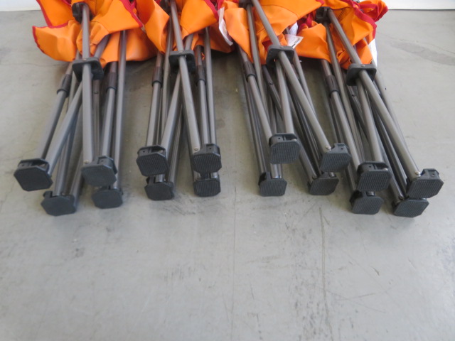 Coleman（コールマン）  アームチェア オレンジ 4脚セット