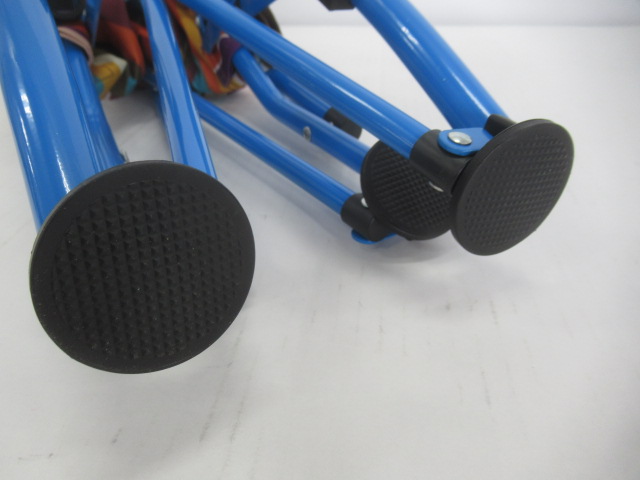 LOGOS（ロゴス）  ストライプ あぐらチェア ポケットプラス