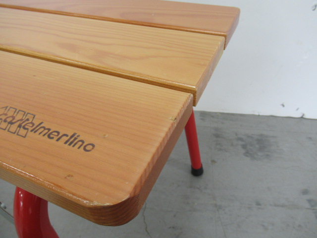 その他ブランド  カステルメリーノ フォールディングウッドベンチ100×30