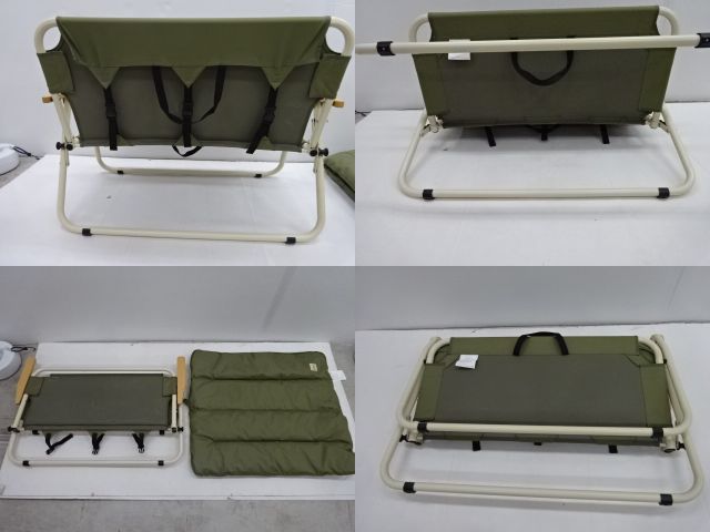 DOD（ディーオーディー）  グッドラックソファ カーキ/ベージュ