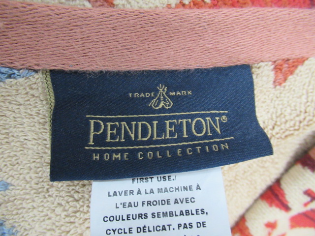 その他ブランド ペンドルトン ジャガードバスタオルオーバーサイズ 2点セット